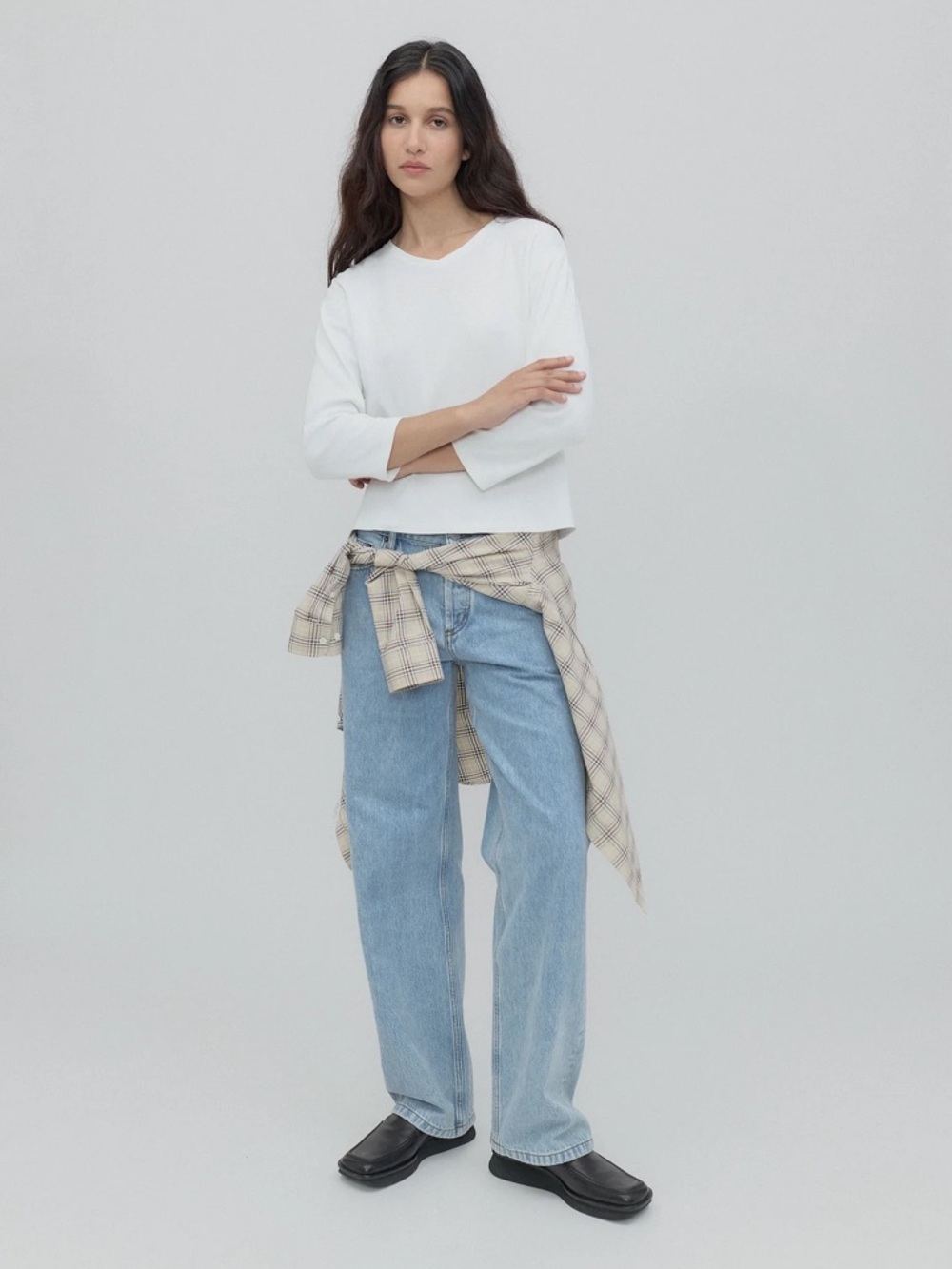 Still Here New York Everyday Jeans in Vinatge Blue Size 26